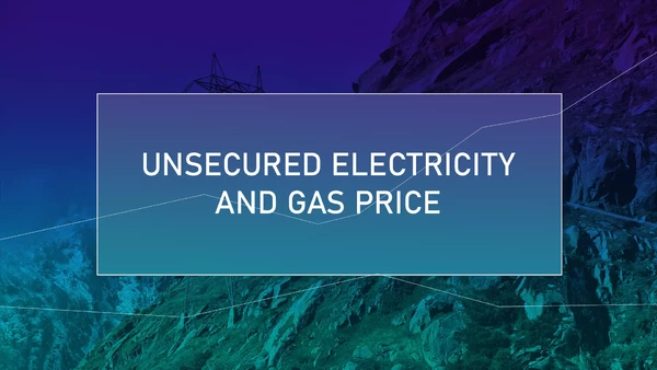 16_Unsecured electricity and gas price for
